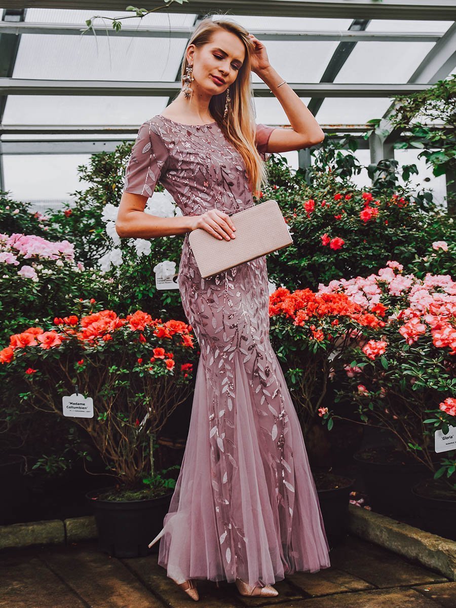 Large size evening dress foreign trade