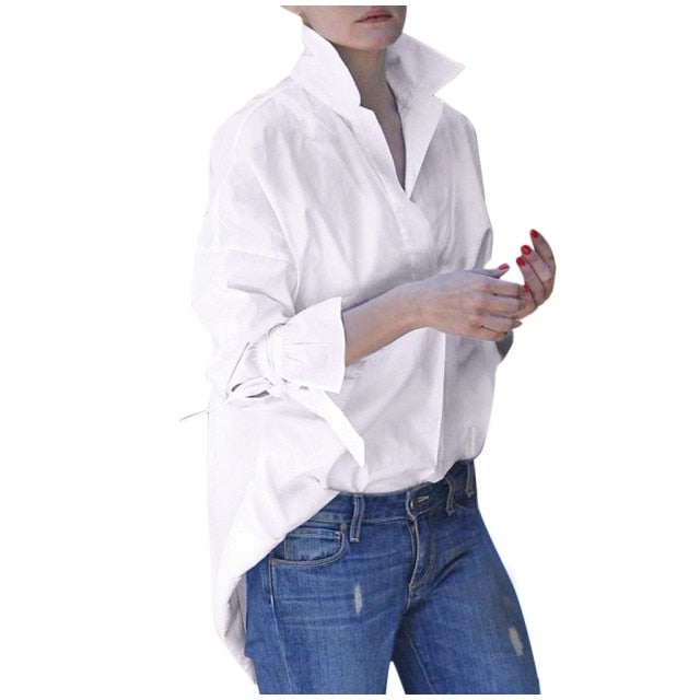 Spring Long Sleeve Tops Women Casual Shirt